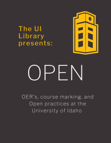 Open at the University of Idaho Library book cover